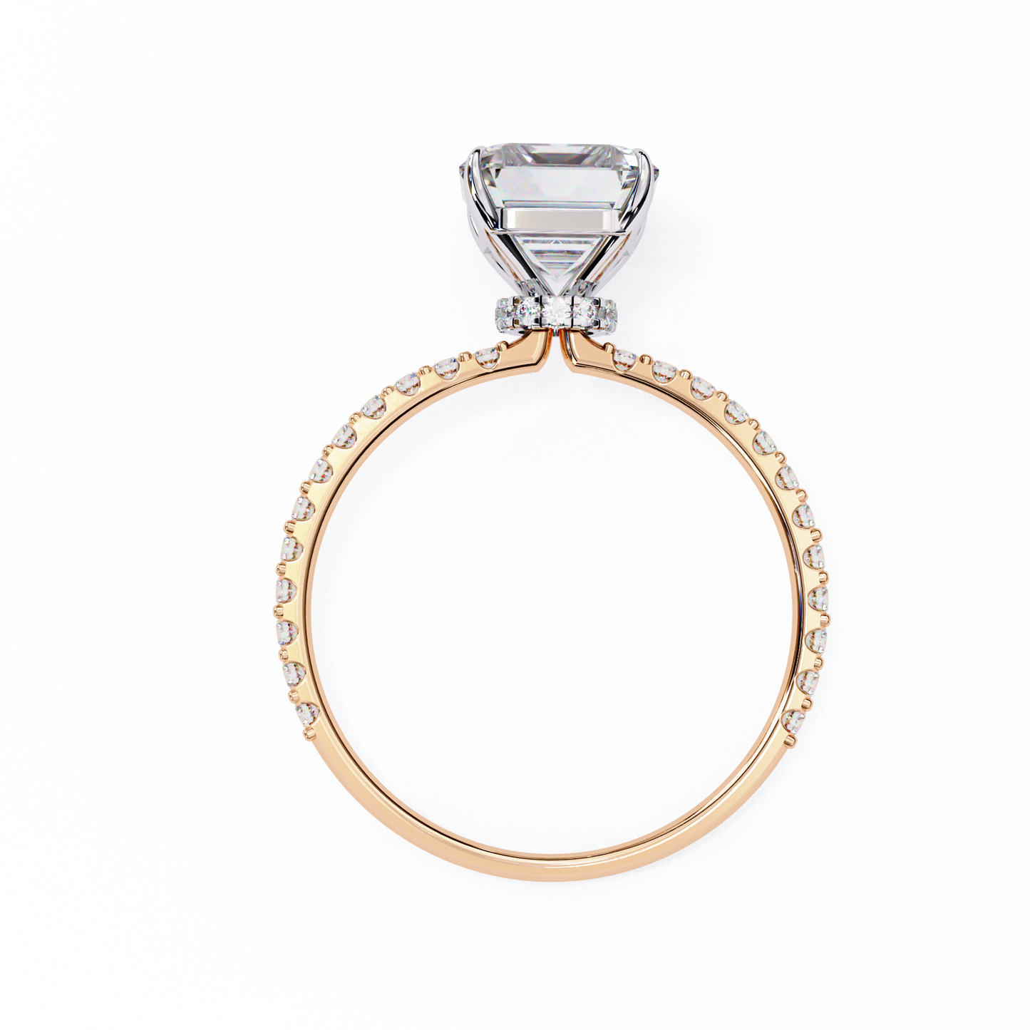 Rosaline de Prestige Radiant Solitaire Ring