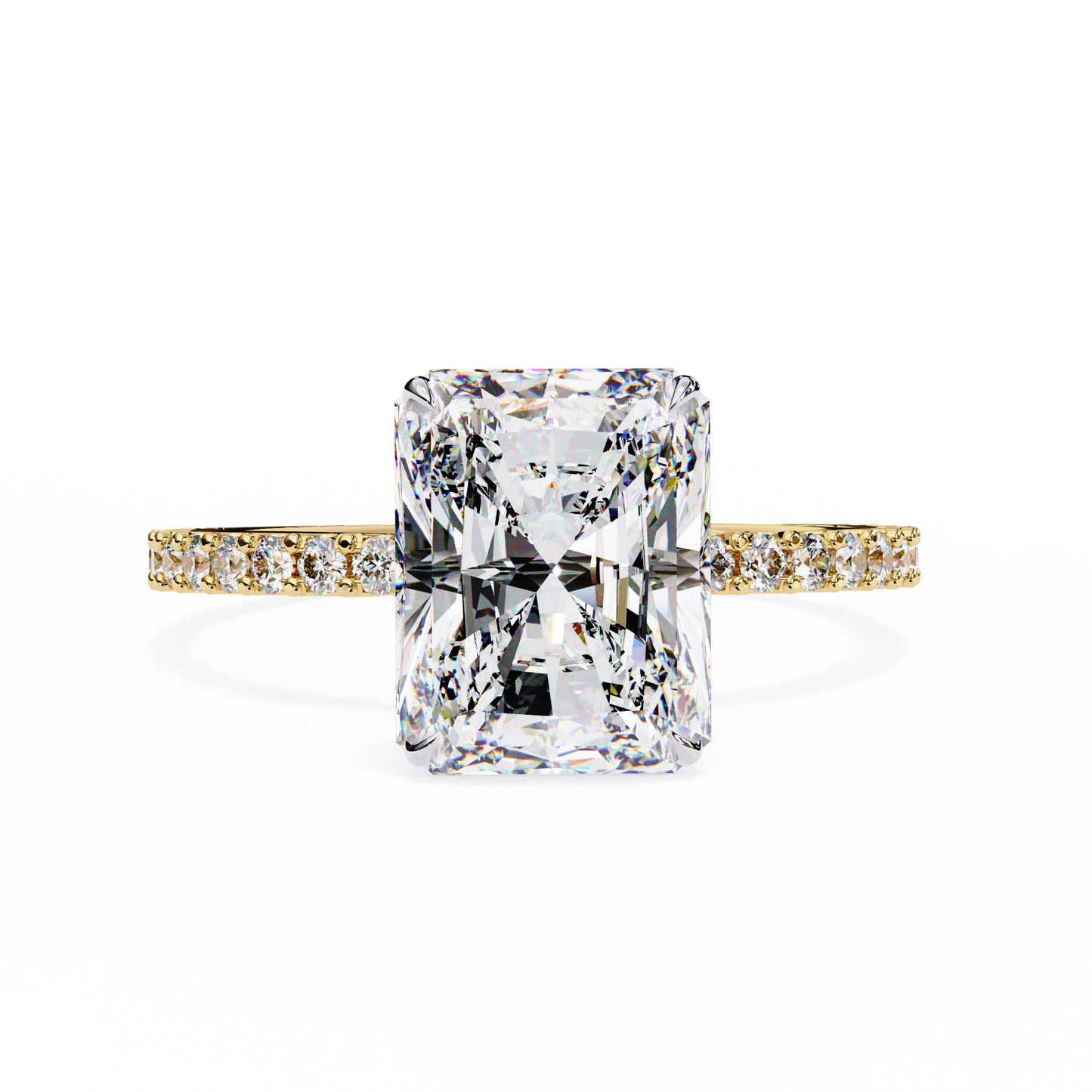 Rosaline de Prestige Radiant Solitaire Ring