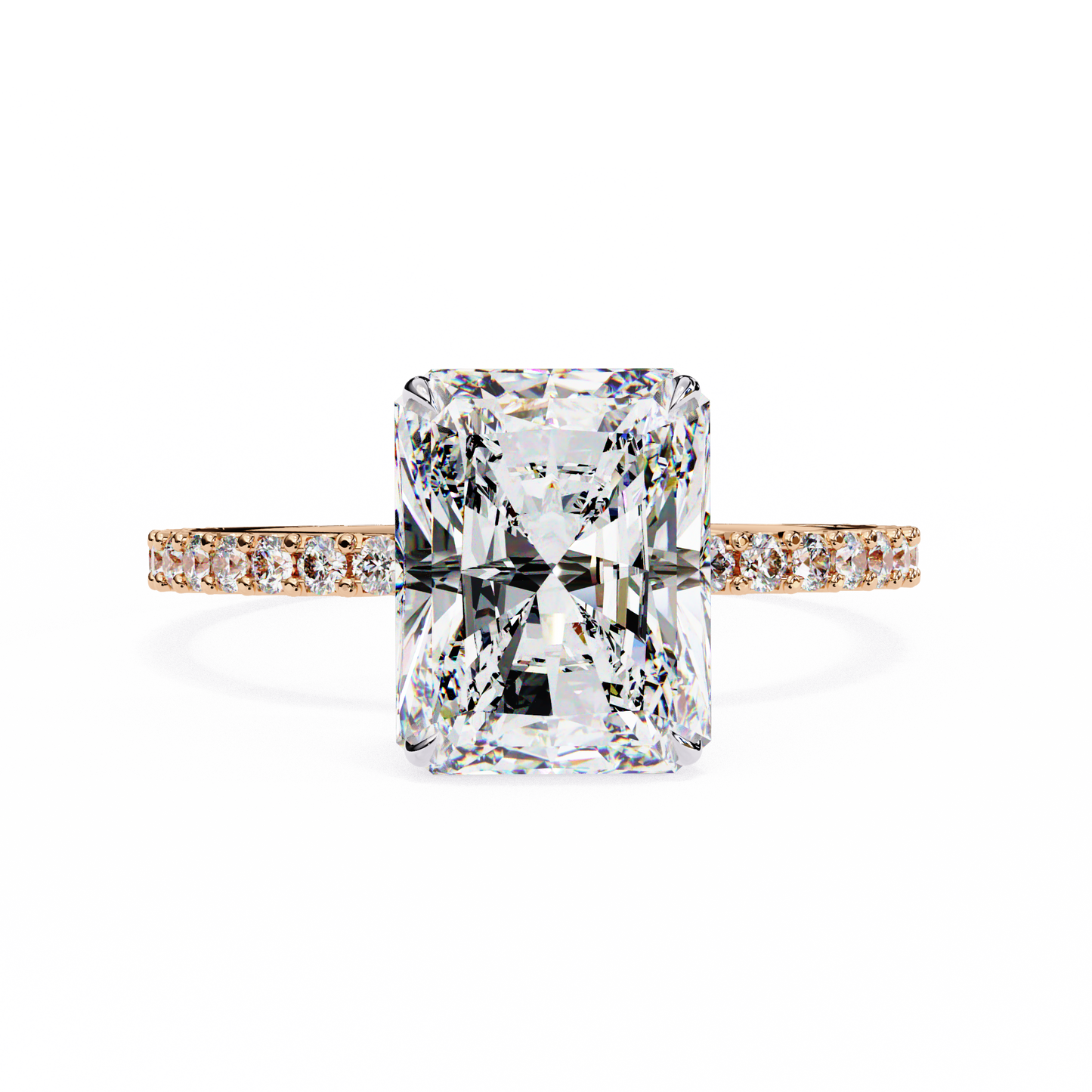 Rosaline de Prestige Radiant Solitaire Ring