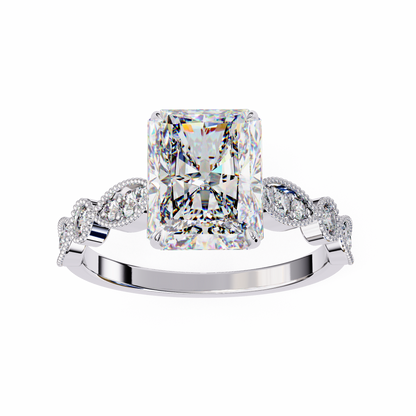 Ethereal Beam Radiant Solitaire Ring
