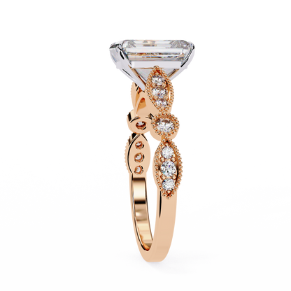 Ethereal Beam Radiant Solitaire Ring