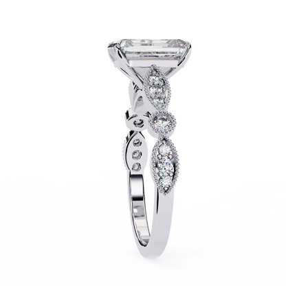 Ethereal Beam Radiant Solitaire Ring
