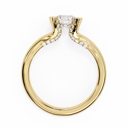 Ember Promise Round Solitaire Ring