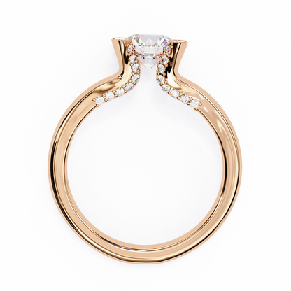 Ember Promise Round Solitaire Ring