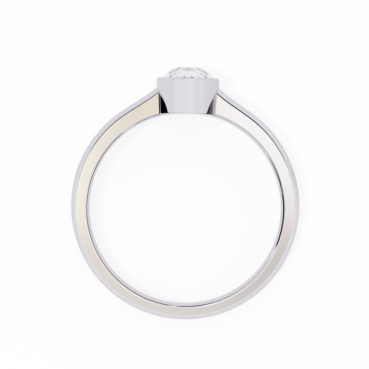Lirio D’or Pear Solitaire Ring