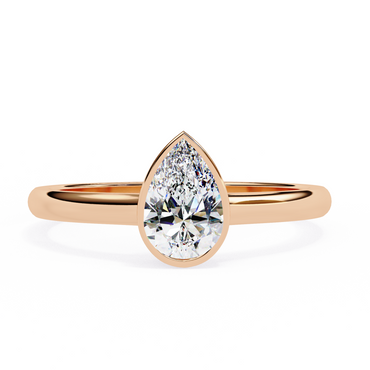 Lirio D’or Pear Solitaire Ring