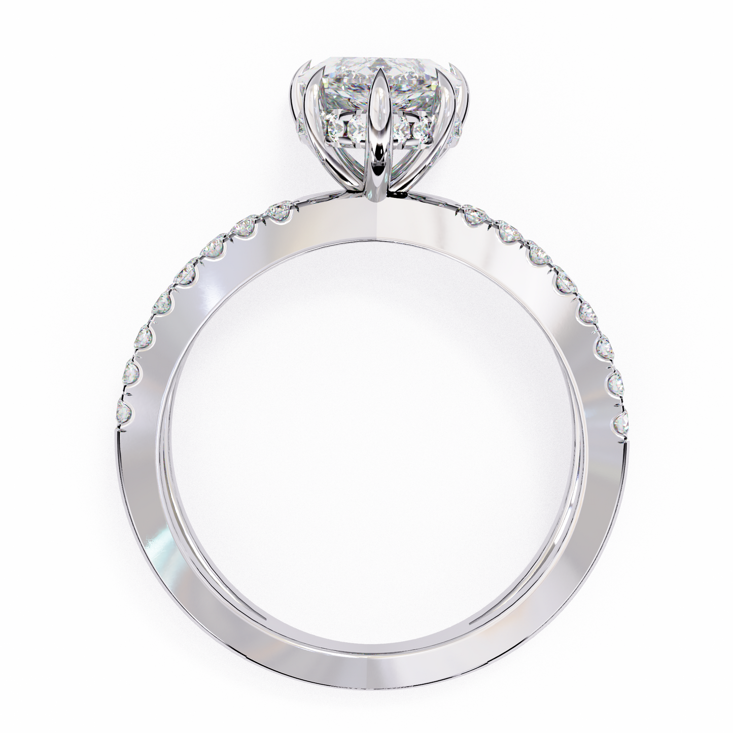 Allegra Aurum Marquise Solitaire Ring