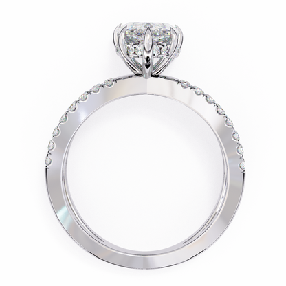 Allegra Aurum Marquise Solitaire Ring