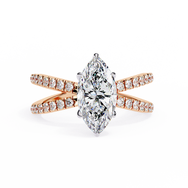 Allegra Aurum Marquise Solitaire Ring