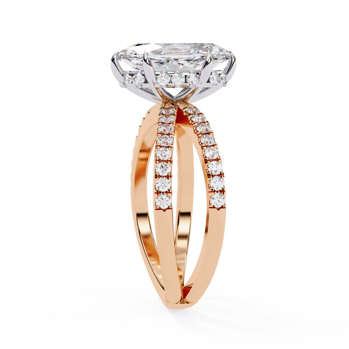 Allegra Aurum Marquise Solitaire Ring
