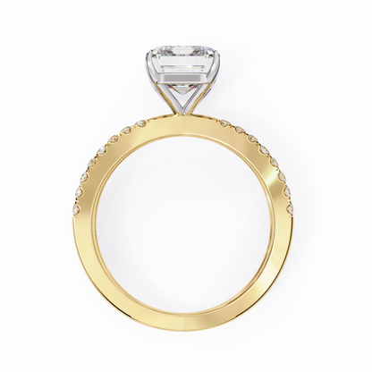 Nocturna Flare Radiant Solitaire Ring