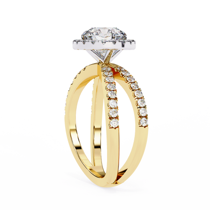 Astrid Meridian Round Solitaire Ring