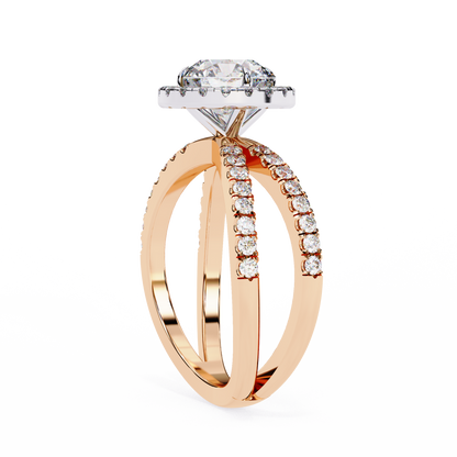 Astrid Meridian Round Solitaire Ring