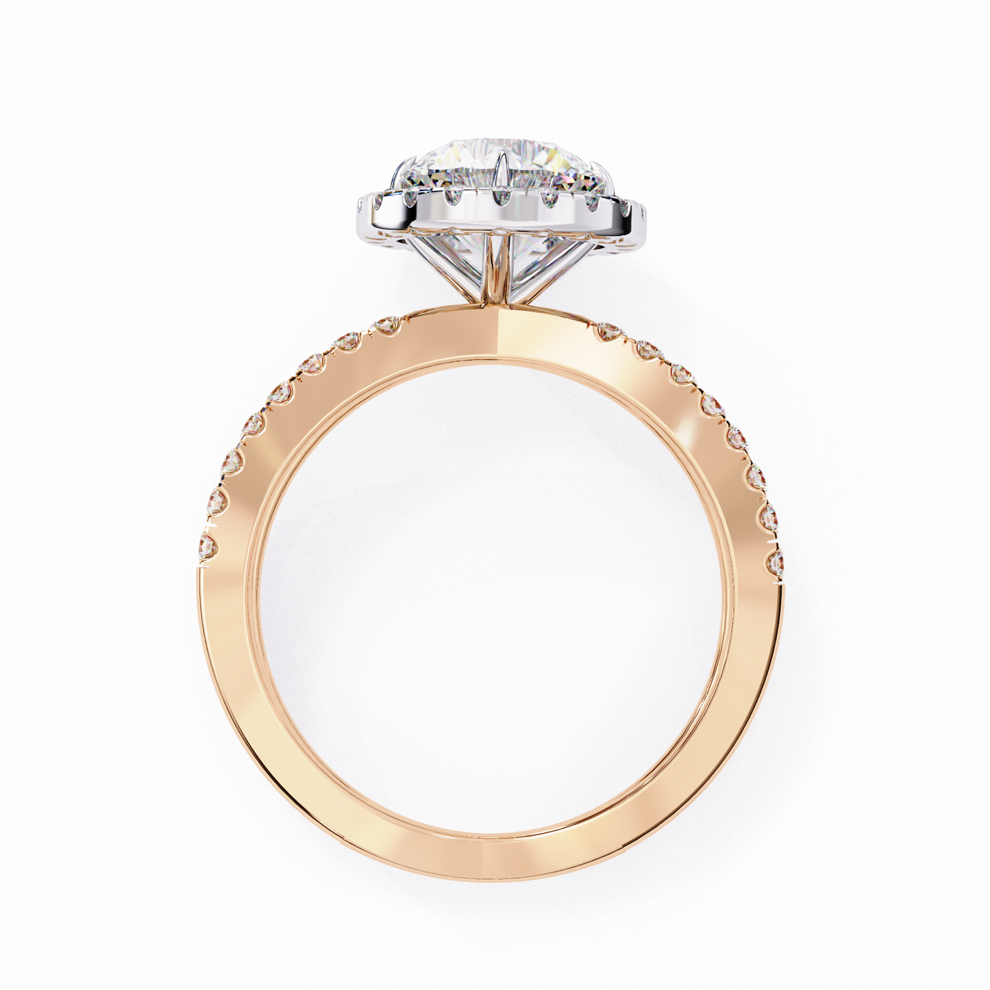 Astrid Meridian Round Solitaire Ring