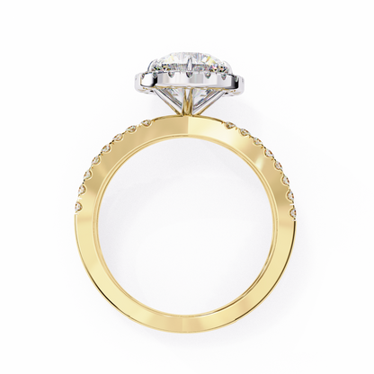 Astrid Meridian Round Solitaire Ring
