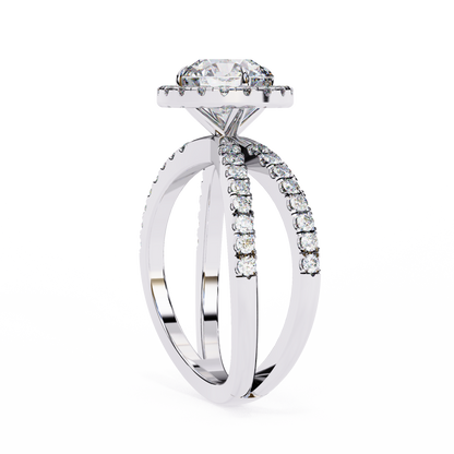 Astrid Meridian Round Solitaire Ring