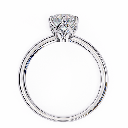Ciel Rovena Oval Solitaire Ring