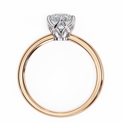 Ciel Rovena Oval Solitaire Ring