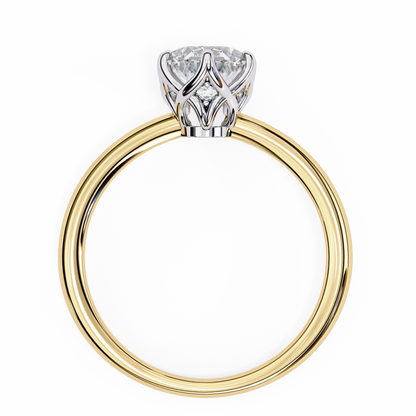 Ciel Rovena Oval Solitaire Ring