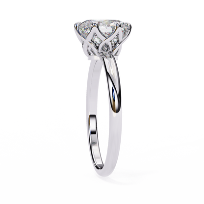 Ciel Rovena Oval Solitaire Ring