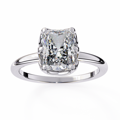 Lucente Origin Radiant Solitaire Ring