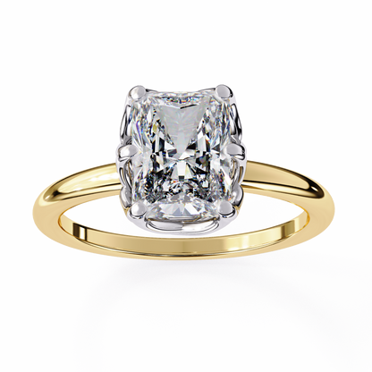 Lucente Origin Radiant Solitaire Ring