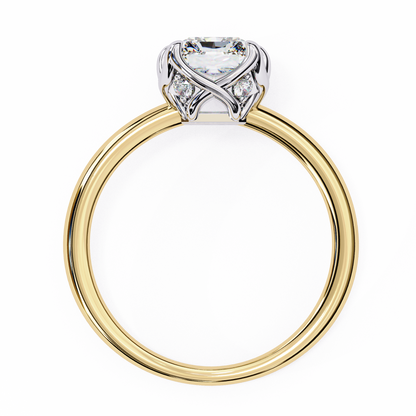 Lucente Origin Radiant Solitaire Ring
