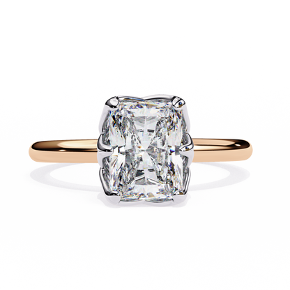 Lucente Origin Radiant Solitaire Ring