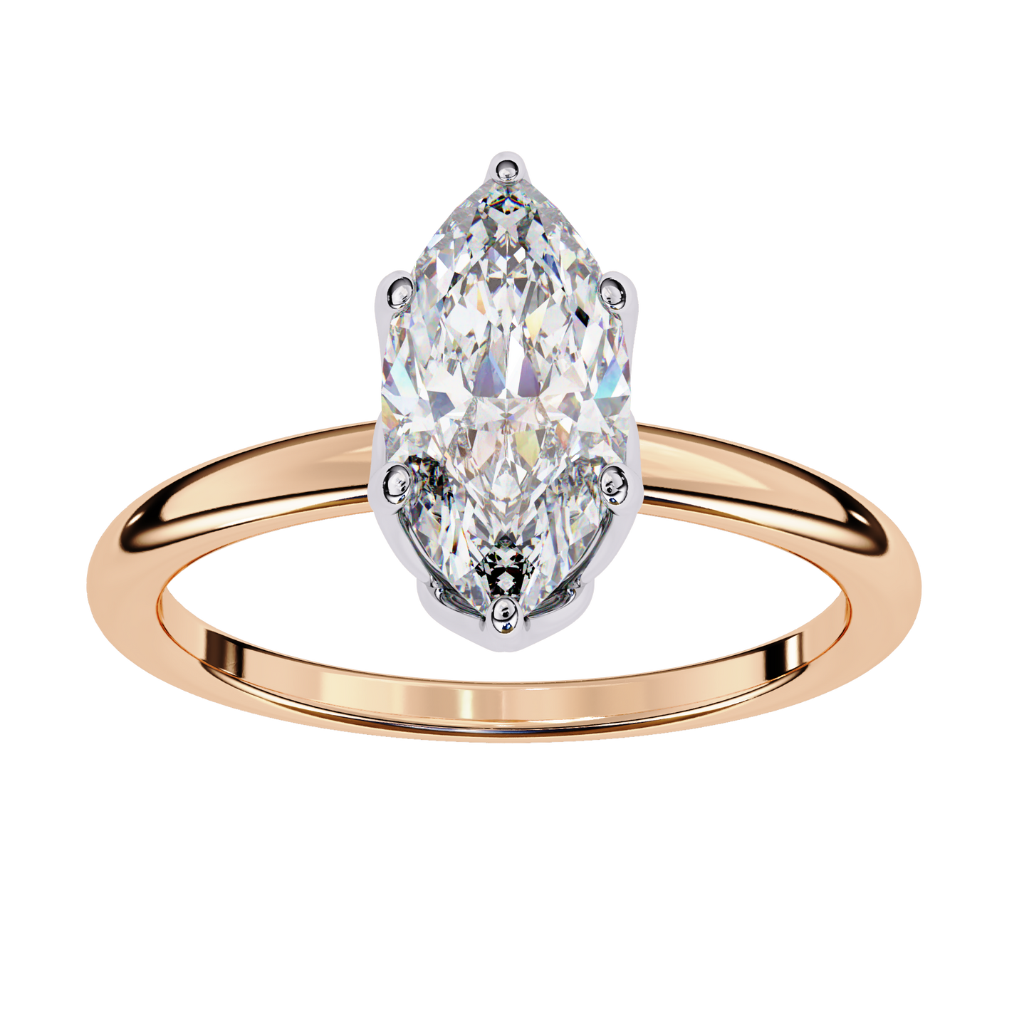 Mirabelle Core Marquise Solitaire Ring