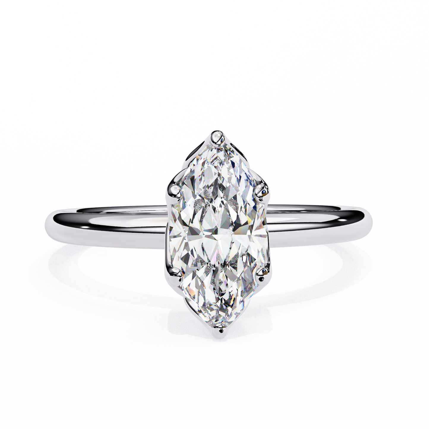 Mirabelle Core Marquise Solitaire Ring