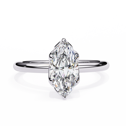 Mirabelle Core Marquise Solitaire Ring