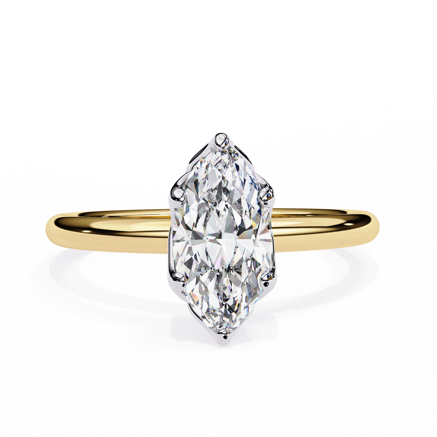 Mirabelle Core Marquise Solitaire Ring