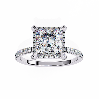Seraphine Axis Princess Solitaire Ring