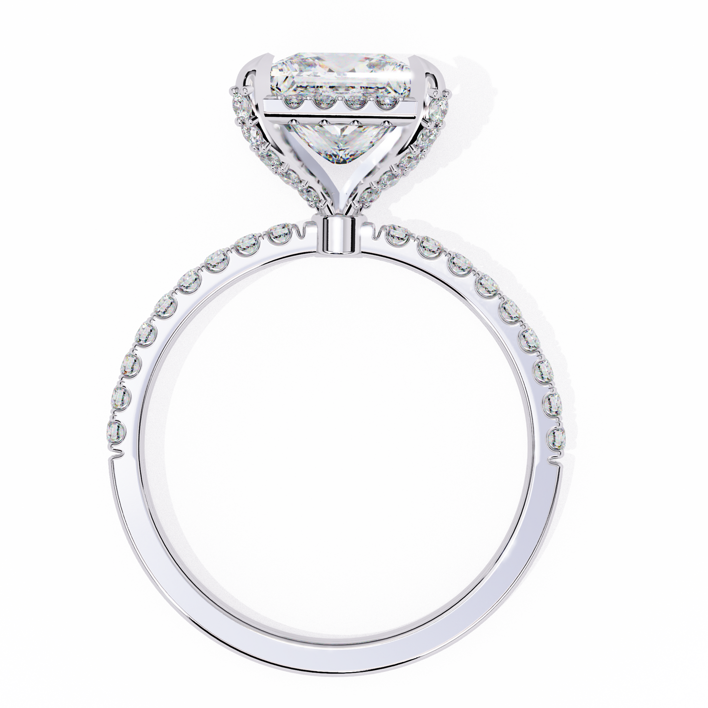 Seraphine Axis Princess Solitaire Ring