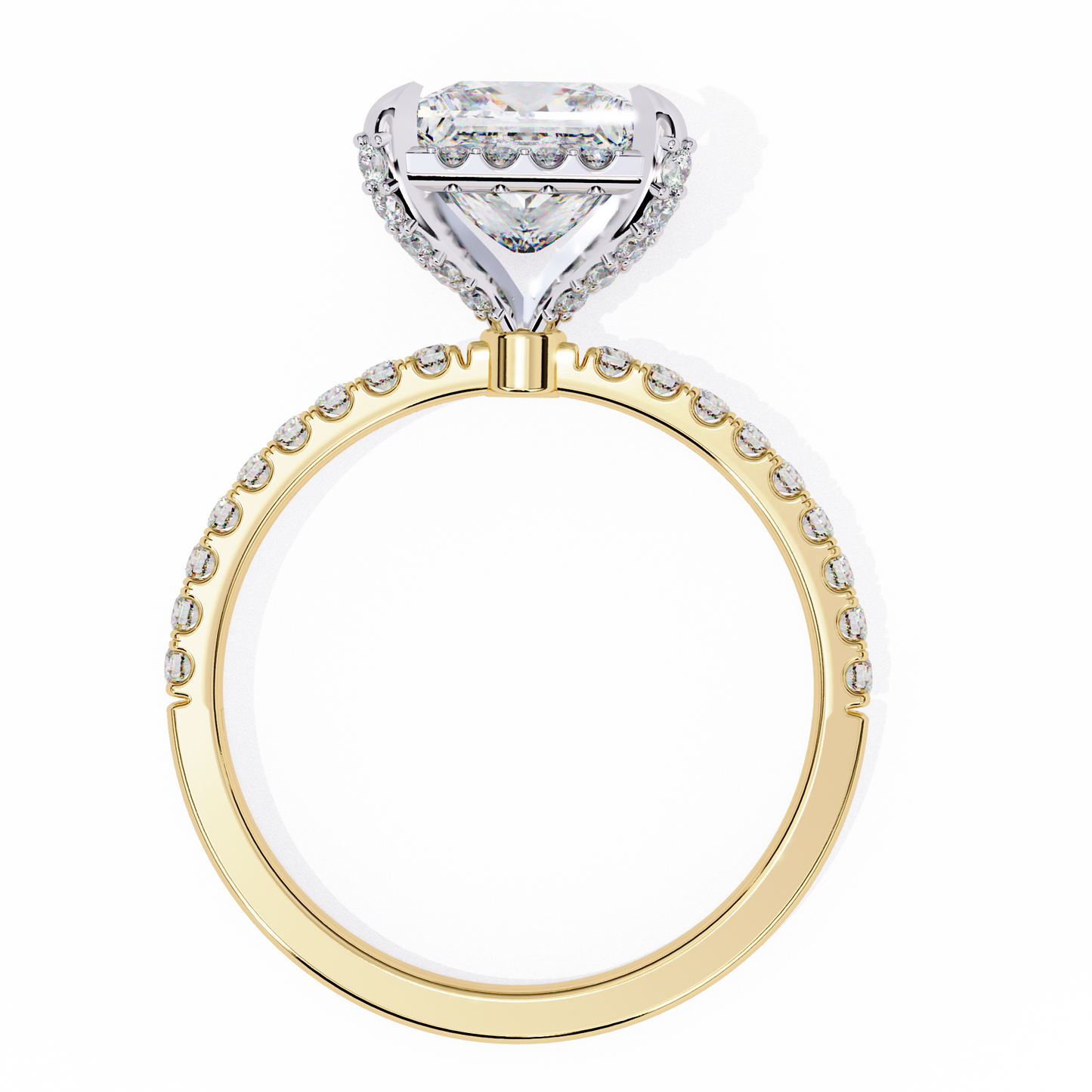 Seraphine Axis Princess Solitaire Ring