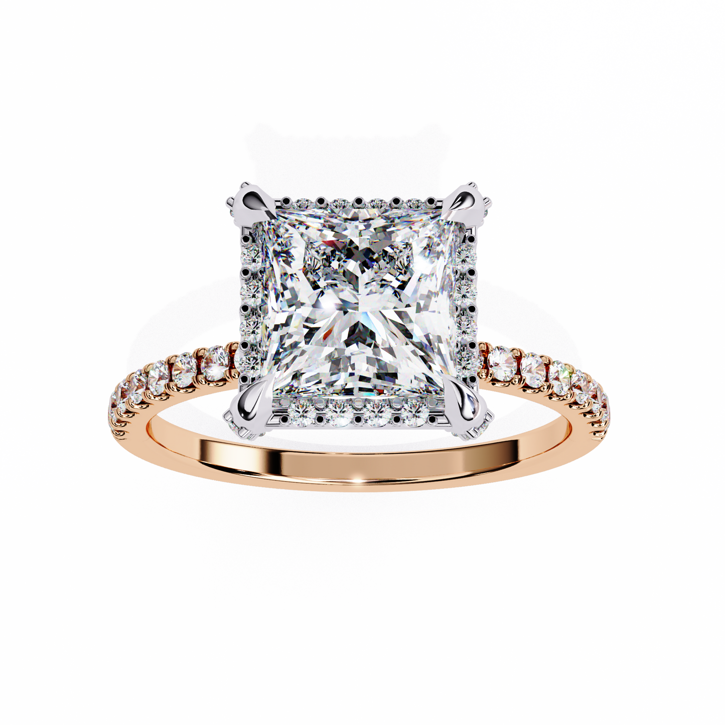 Seraphine Axis Princess Solitaire Ring