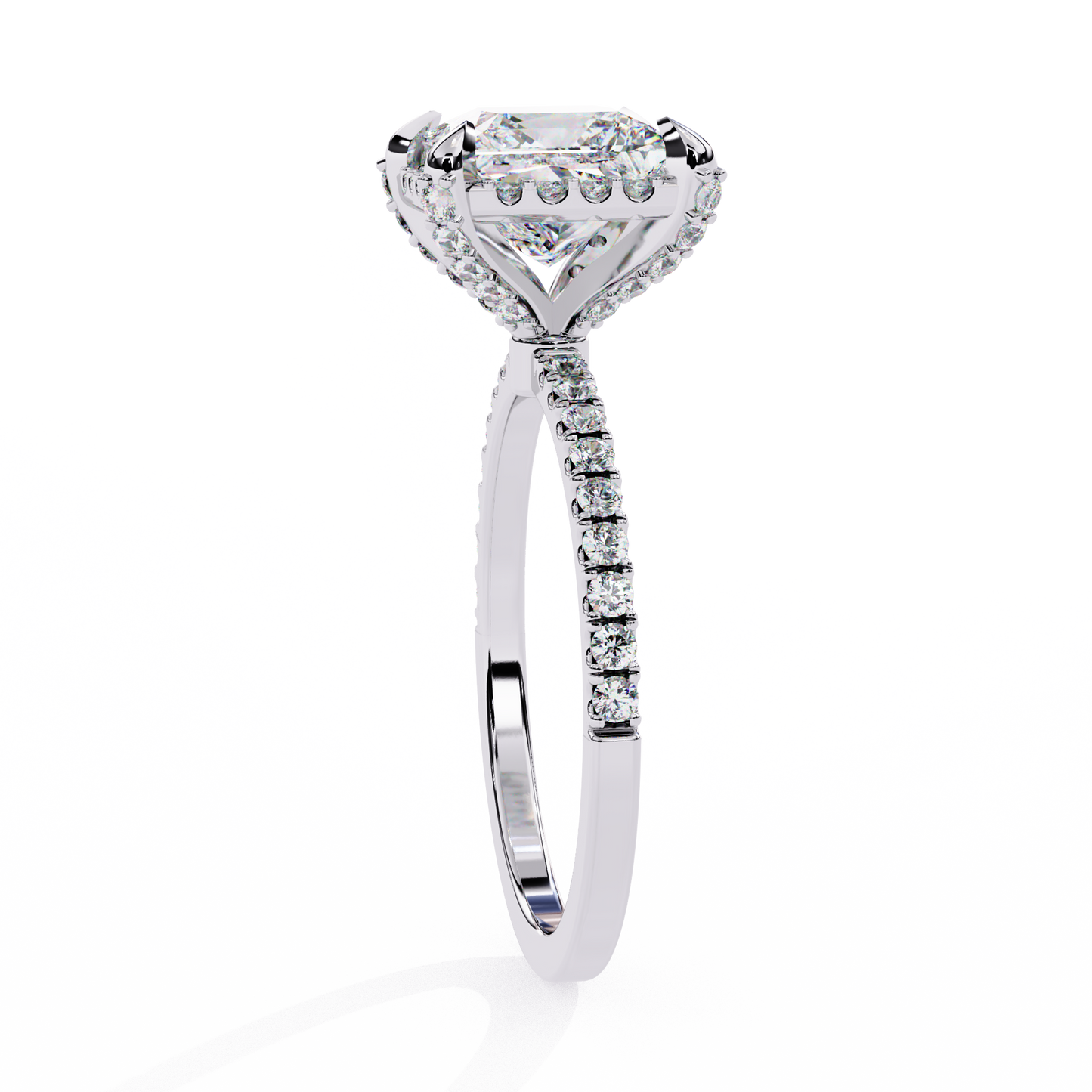 Seraphine Axis Princess Solitaire Ring