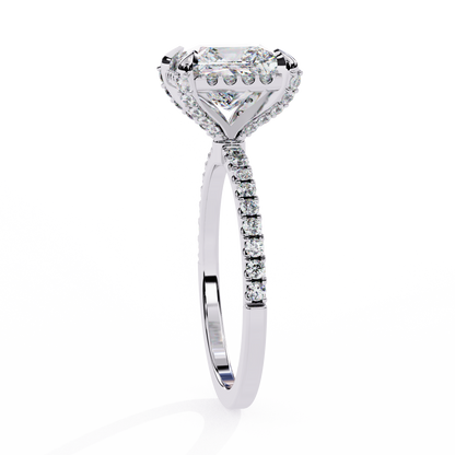 Seraphine Axis Princess Solitaire Ring