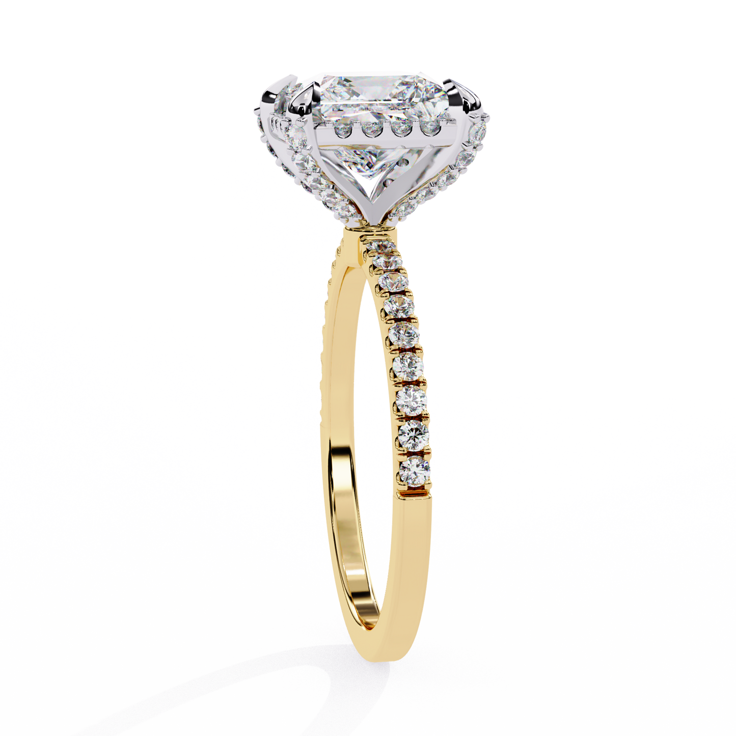 Seraphine Axis Princess Solitaire Ring