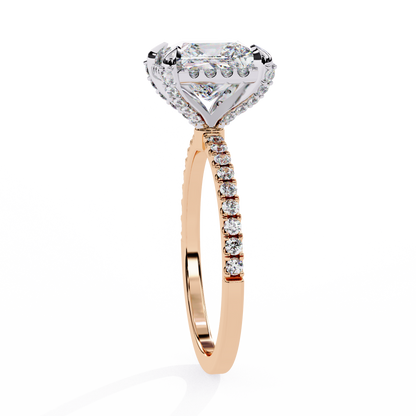 Seraphine Axis Princess Solitaire Ring