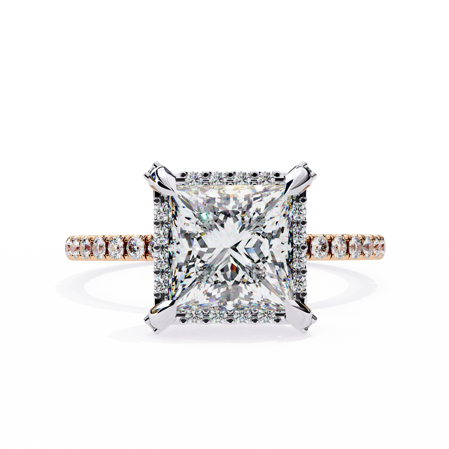 Seraphine Axis Princess Solitaire Ring