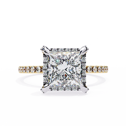 Seraphine Axis Princess Solitaire Ring