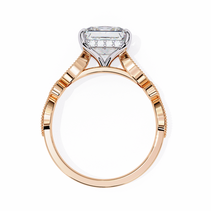 Eterna Compass Princess Solitaire Ring