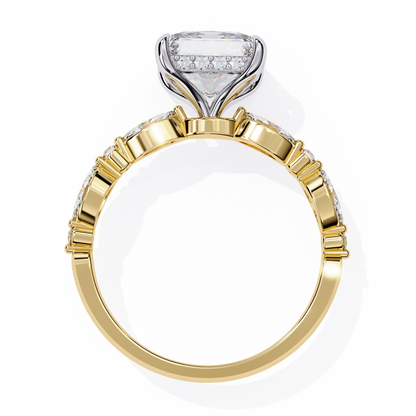 Aria Regale Princess Solitaire Ring