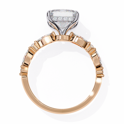 Aria Regale Princess Solitaire Ring