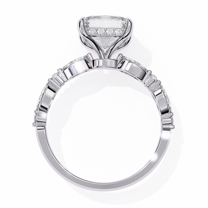 Aria Regale Princess Solitaire Ring