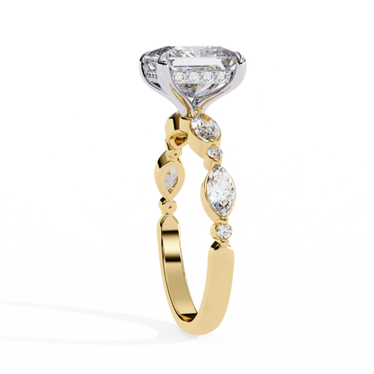 Aria Regale Princess Solitaire Ring