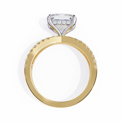 Valente Prism Princess Solitaire Ring