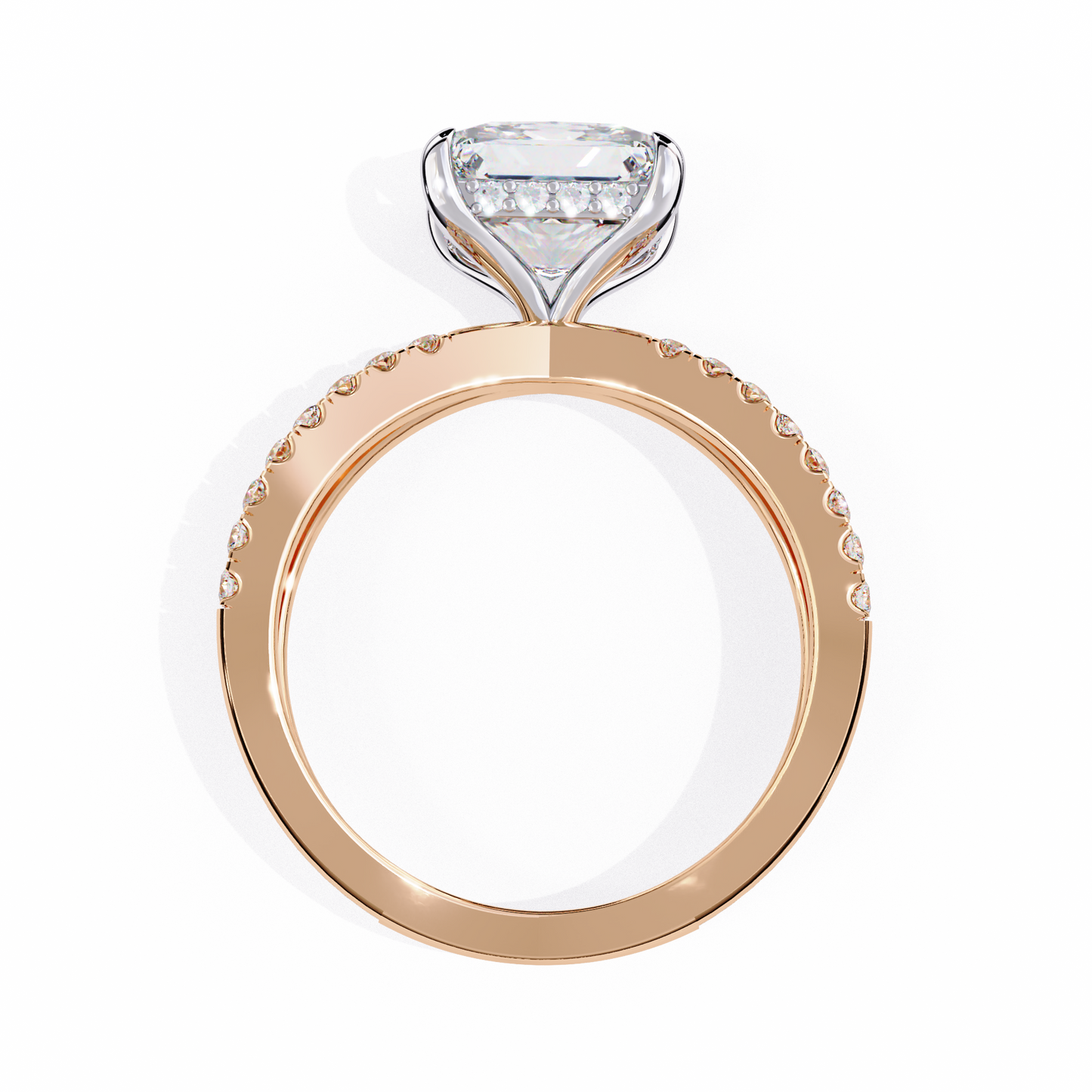 Valente Prism Princess Solitaire Ring