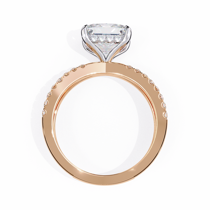 Valente Prism Princess Solitaire Ring